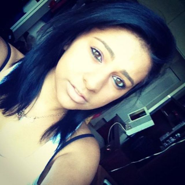 blue black hair