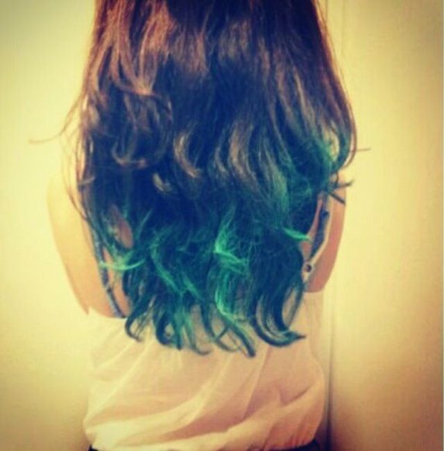 blue hair 