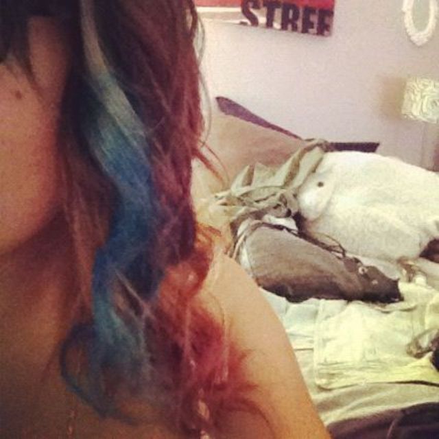 blue