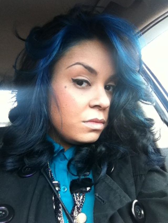 blue