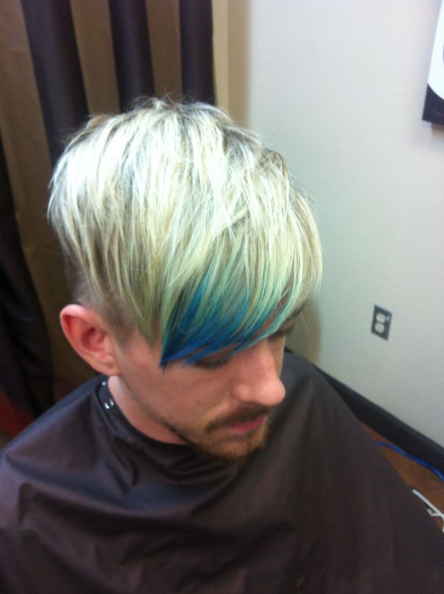 blue