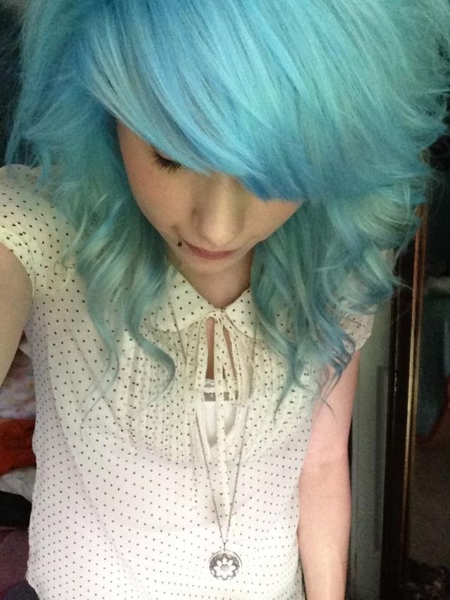 blue