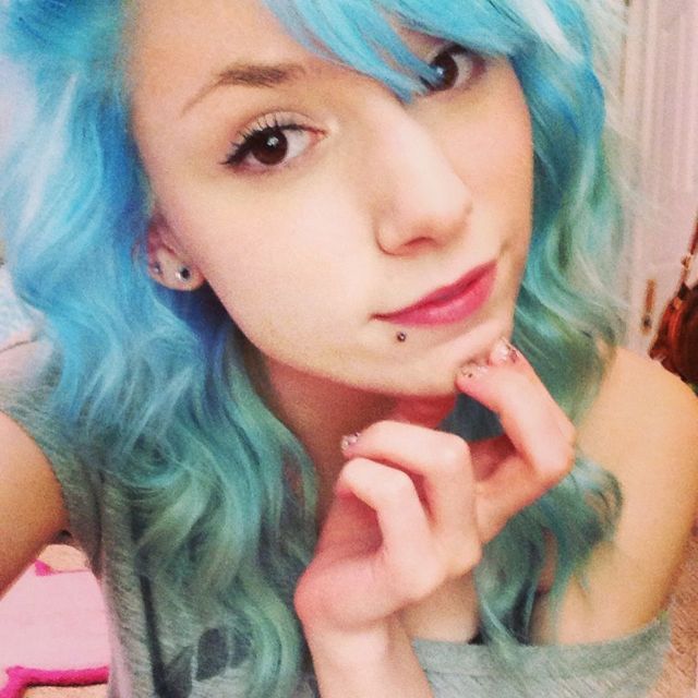 blue