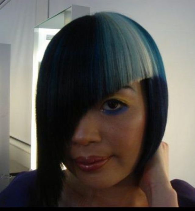 blue