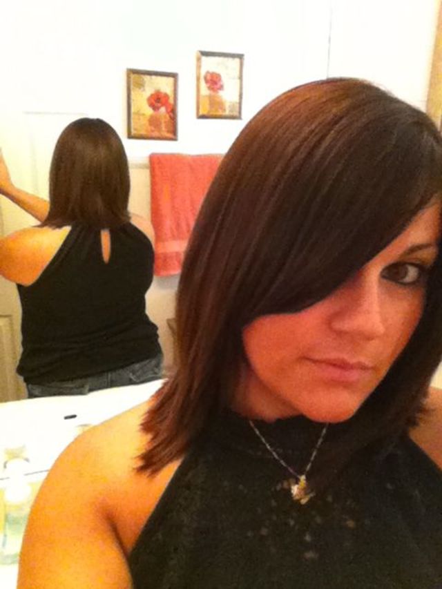 bobbed hair