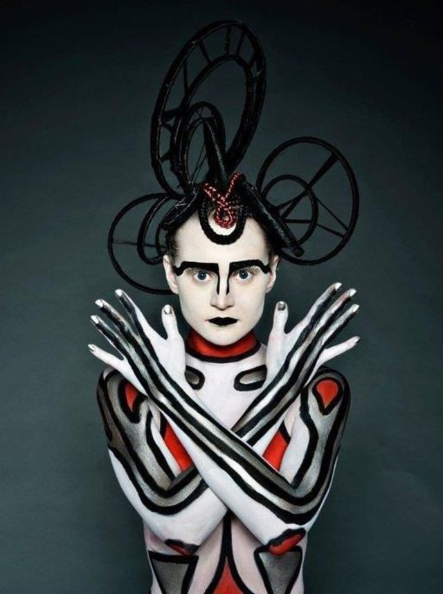 body paint Godess