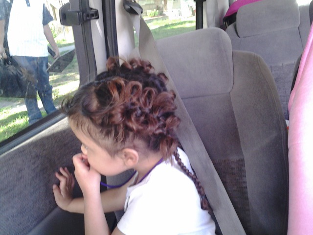 bow braids