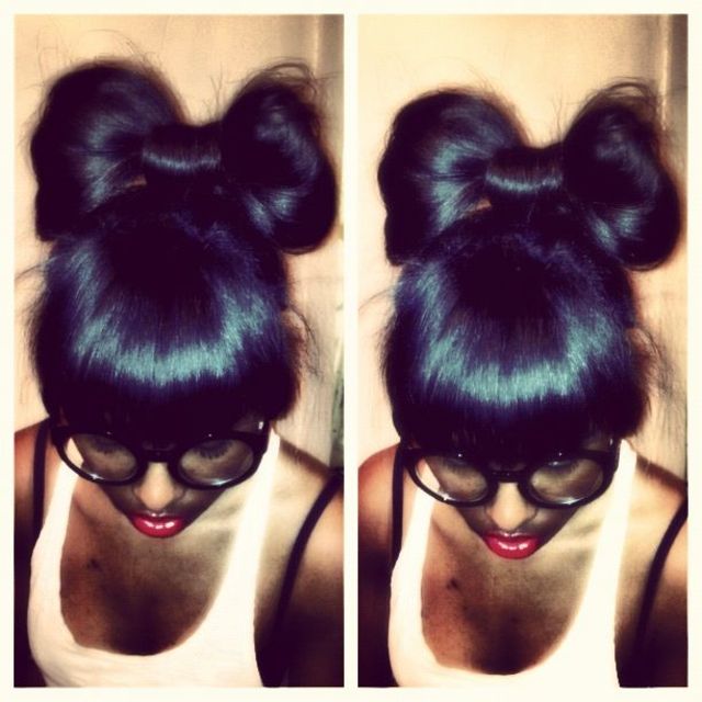 bow bun