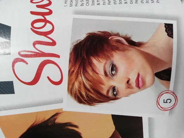 boyish cut