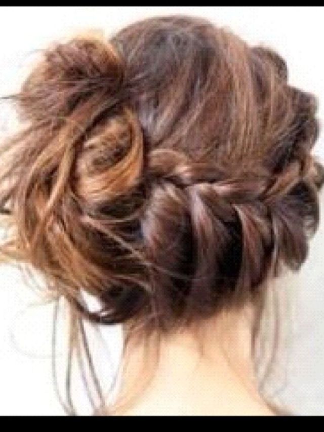 braid and a bun