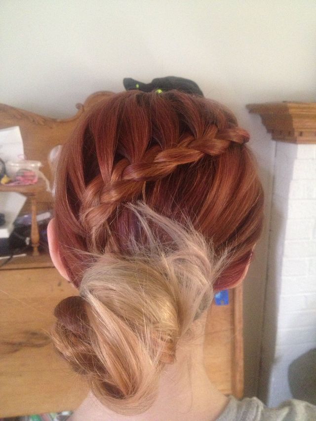 braid and a bun
