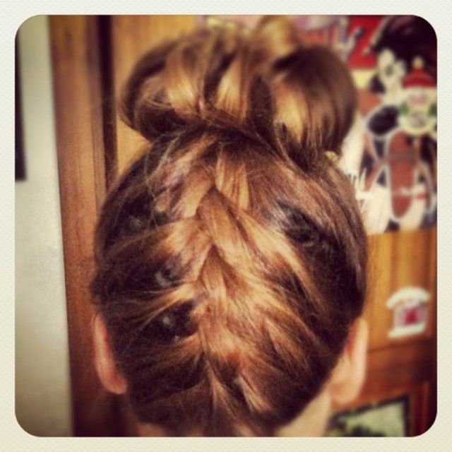 braid bun