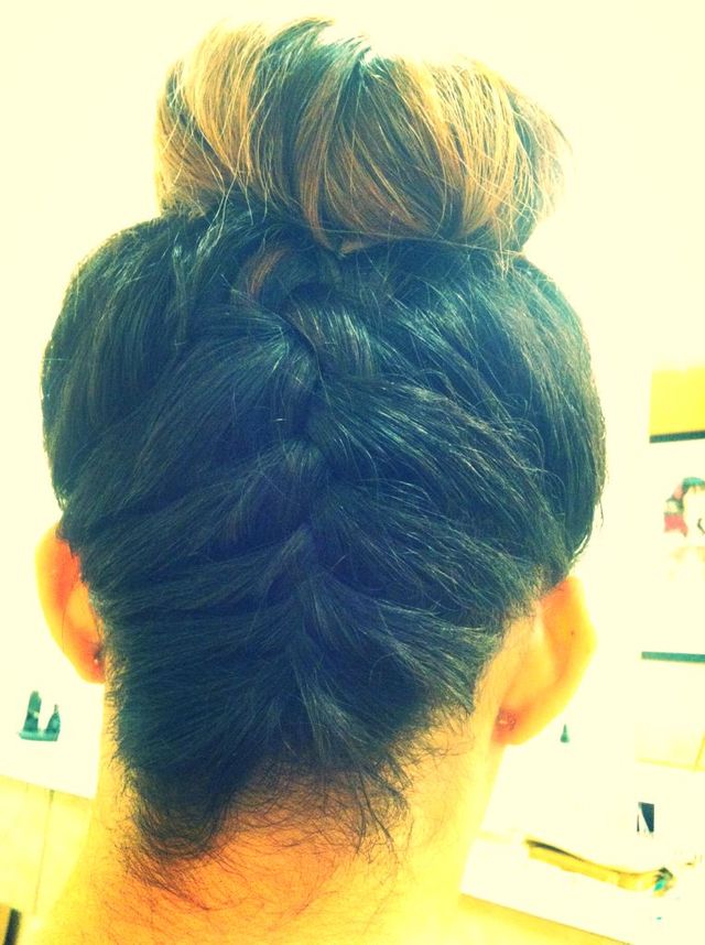 braid bun