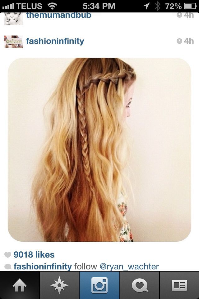braid down