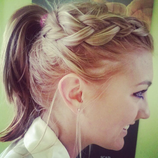 braid ponytail