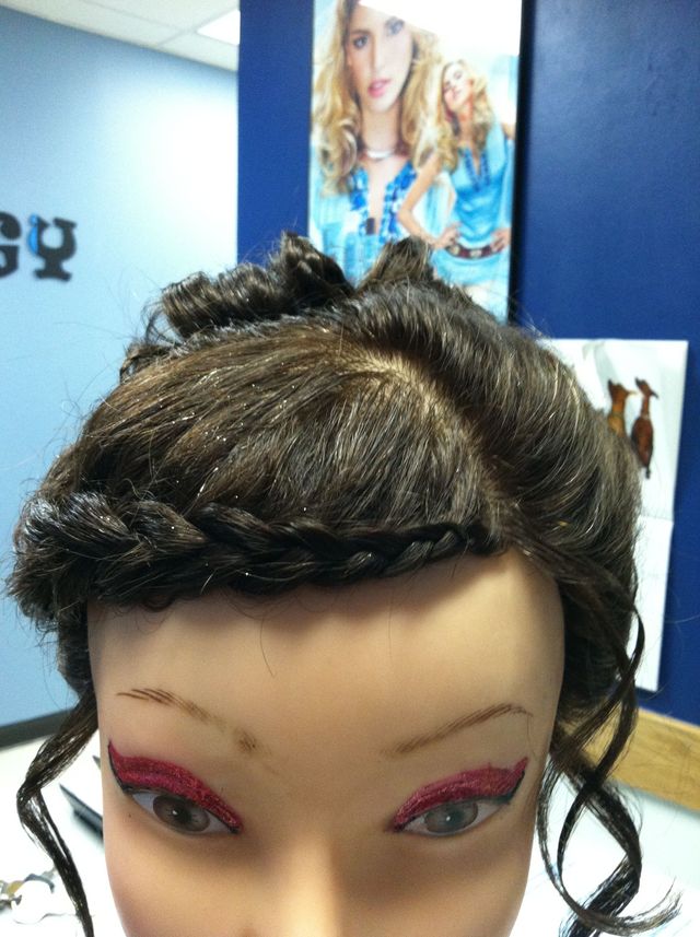 braid wedding updo