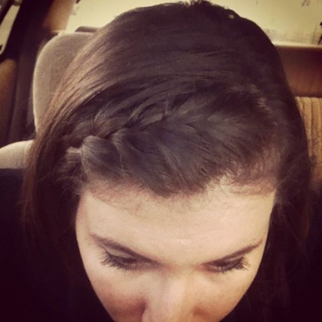 braided bang