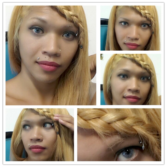 braided bangs