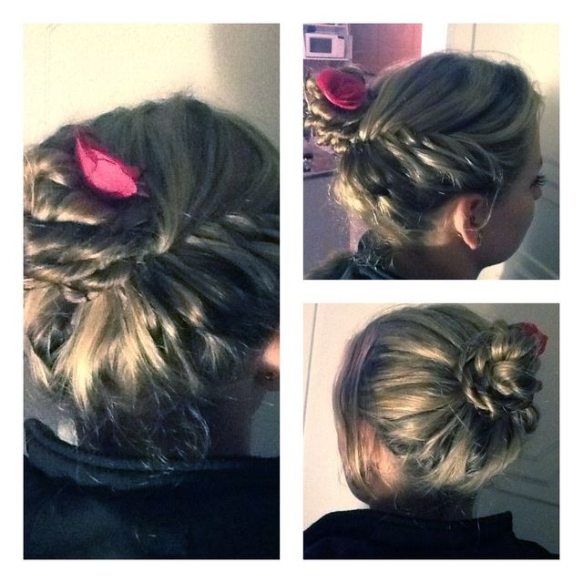 braided bun 