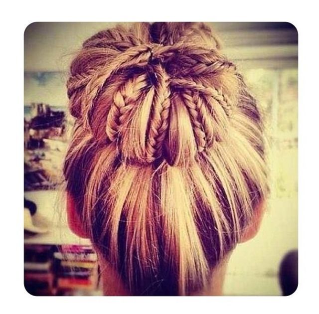 braided bun