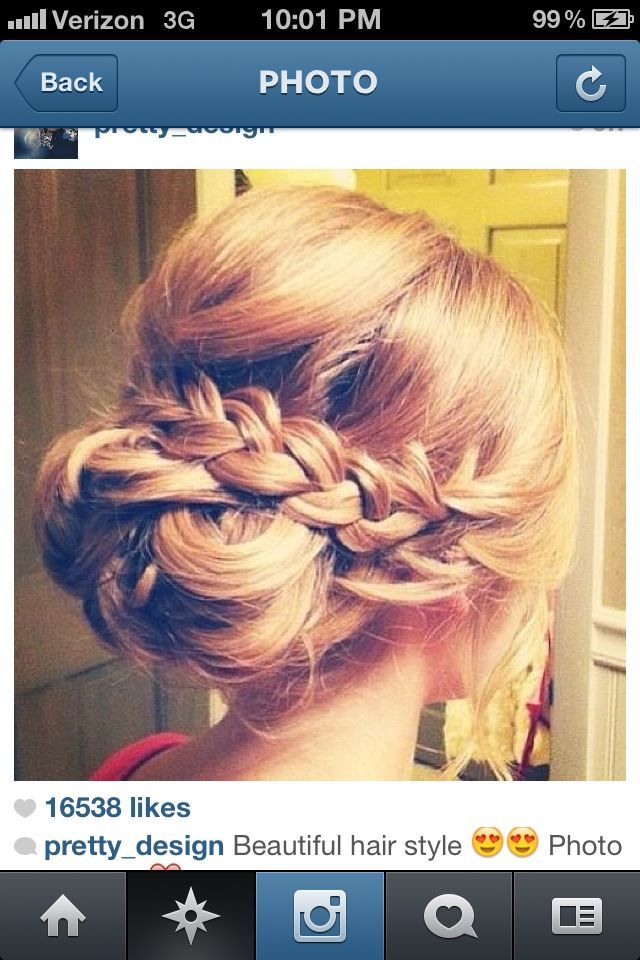 braided bun