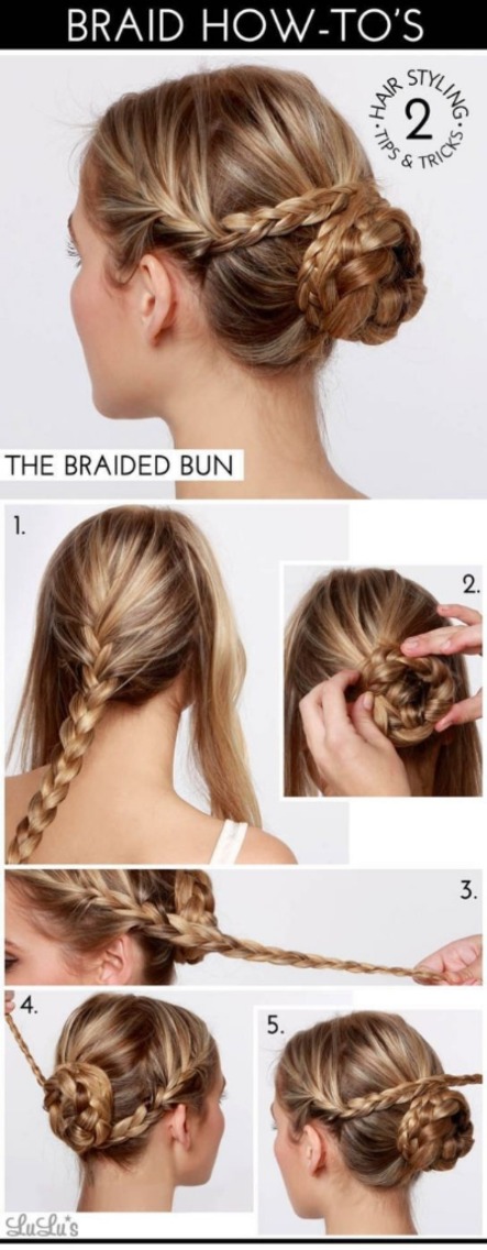 braided bun