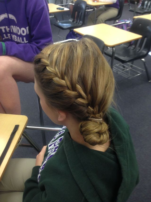braided bun