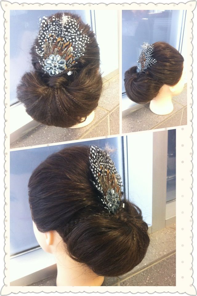 braided chignon