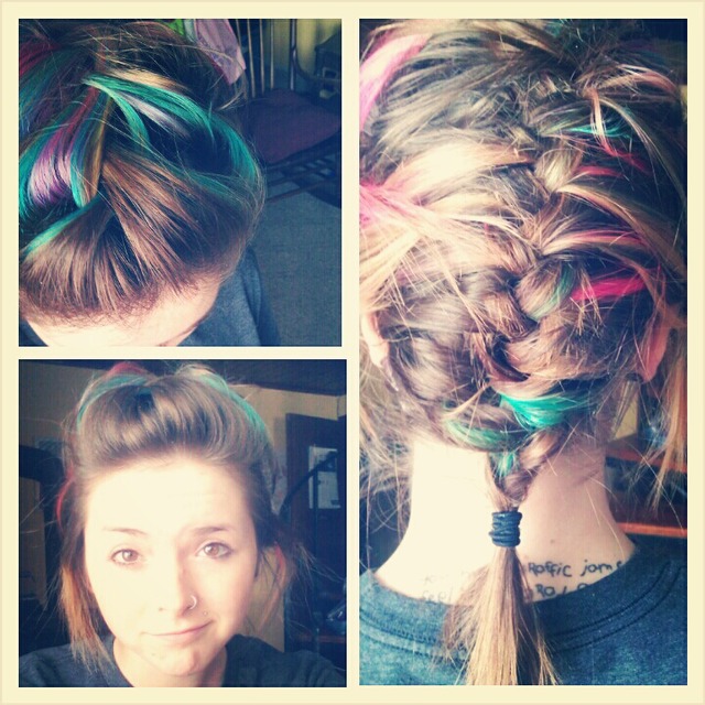 braided hair