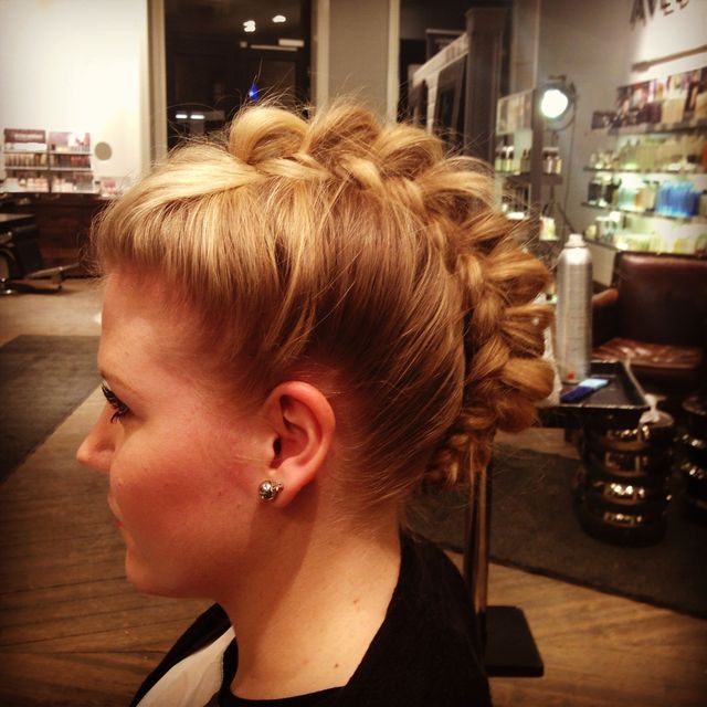 braided mowhawk