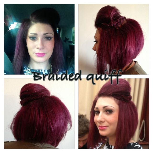 braided quiff