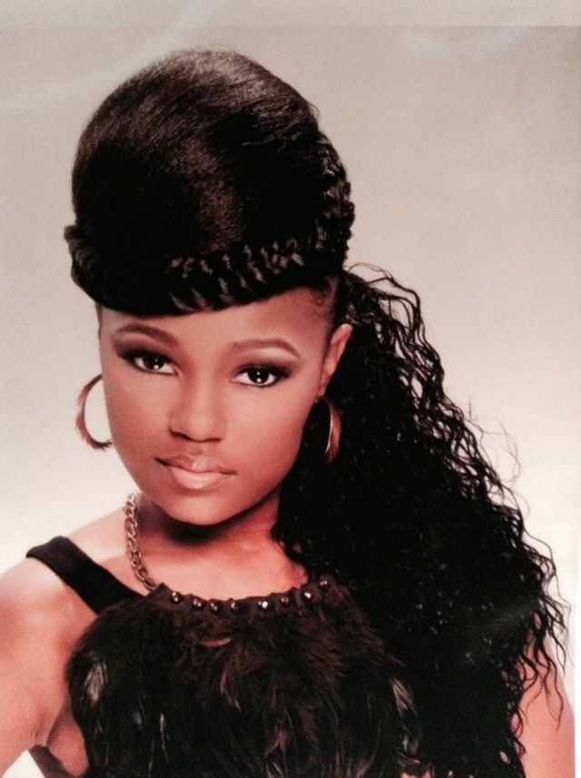 braided up-do