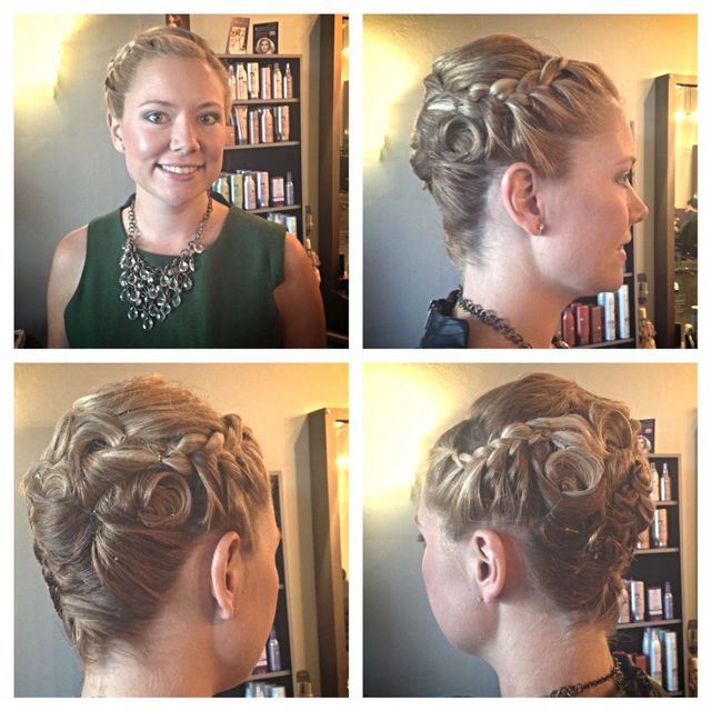 braided up-style