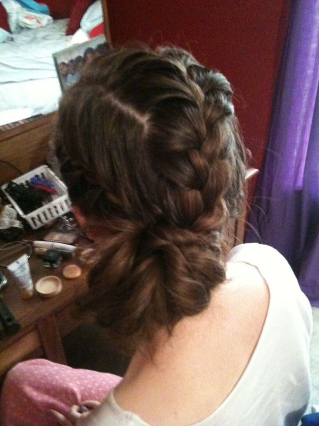 braided updo