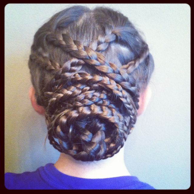 braided updo
