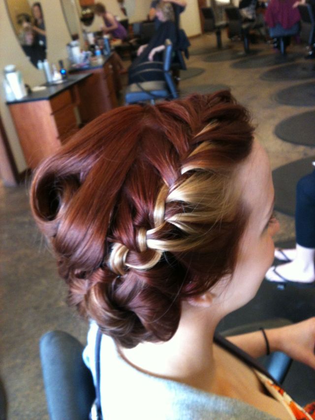 braided updo