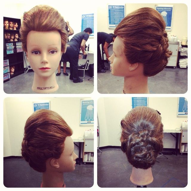 braided updo