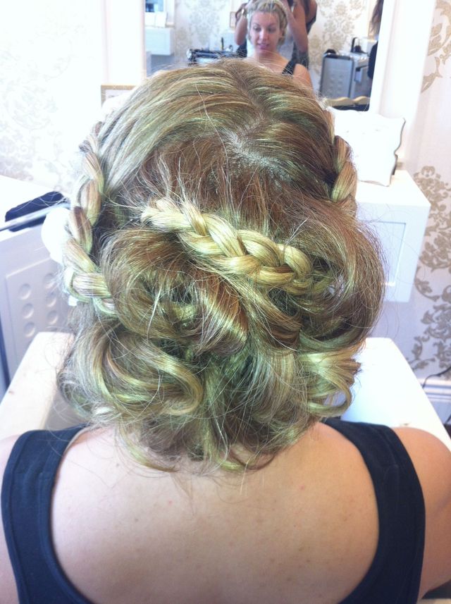 braided updo