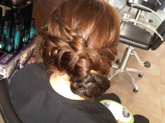 braided updo
