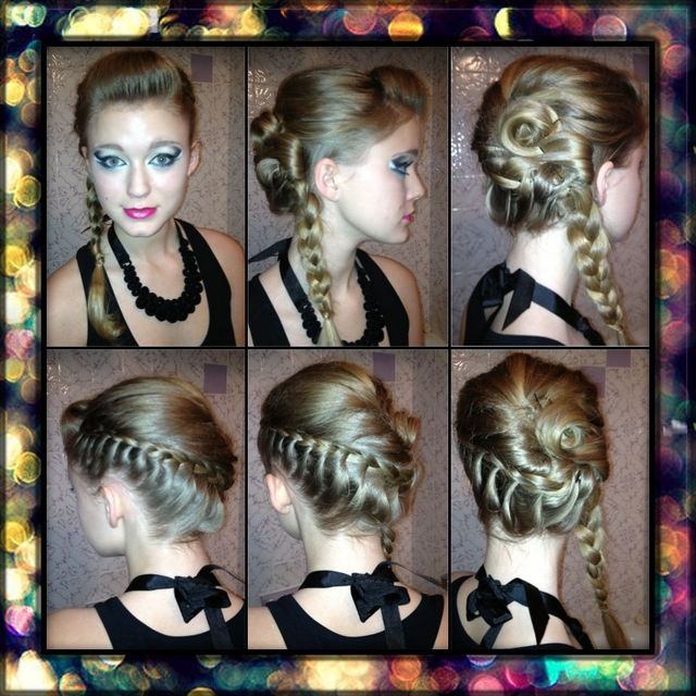 braided updo