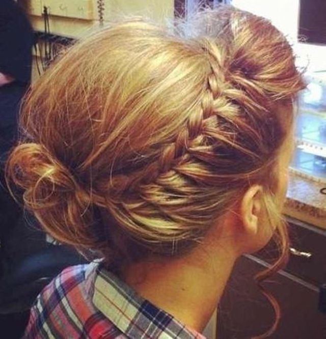 braided updo