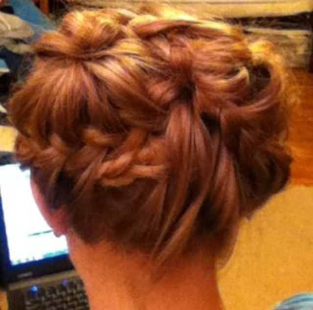 braided updo