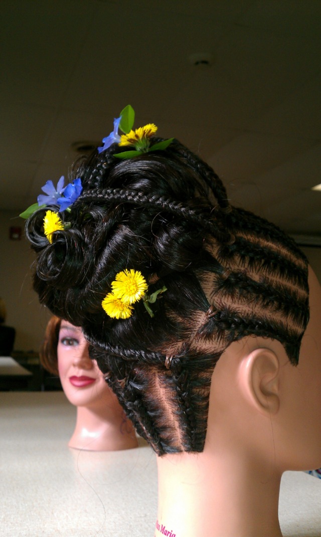 braided updo