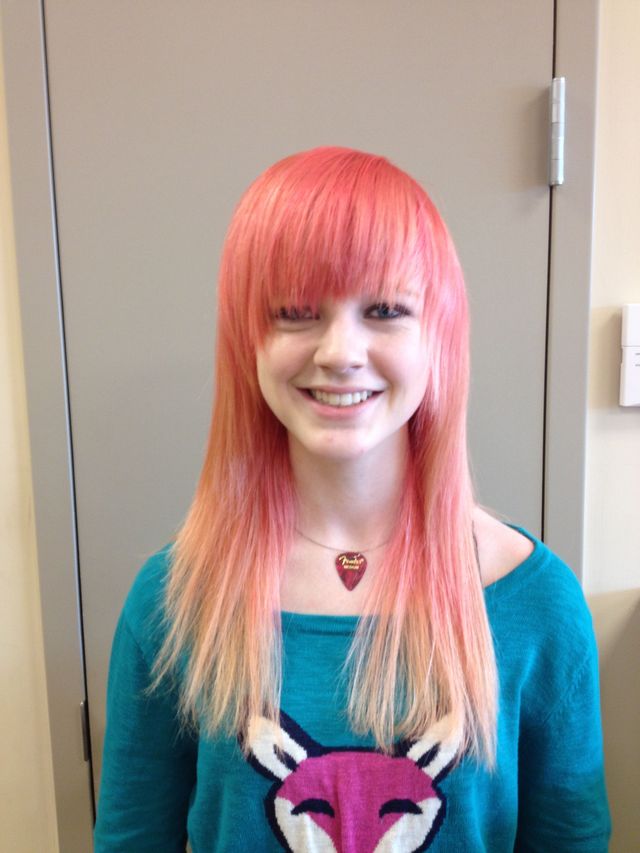 breast cancer awareness ombré 