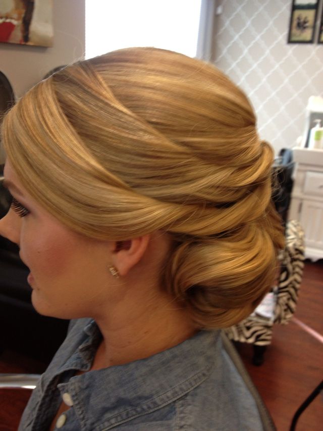 bridal bun