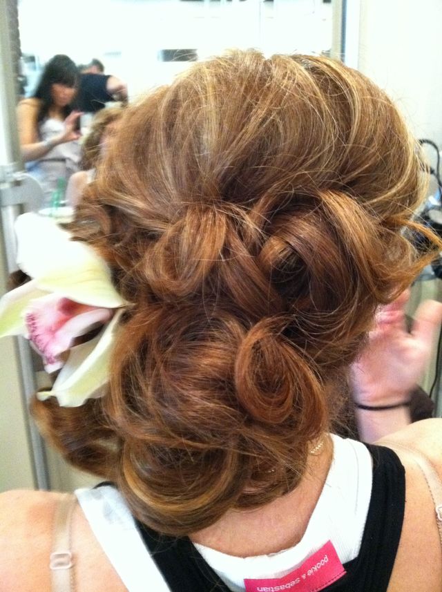 bridal hair 