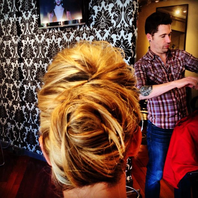 bridal hair