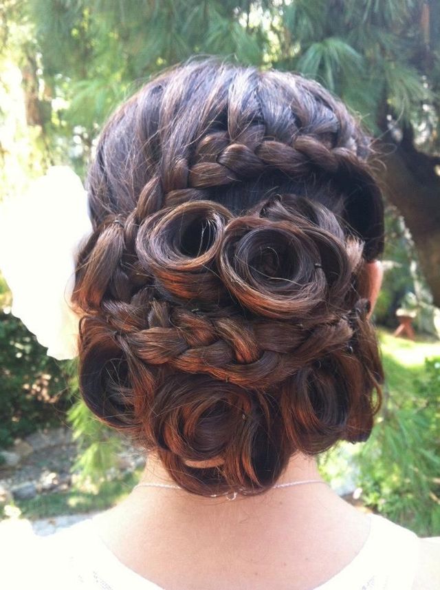 bridal hair