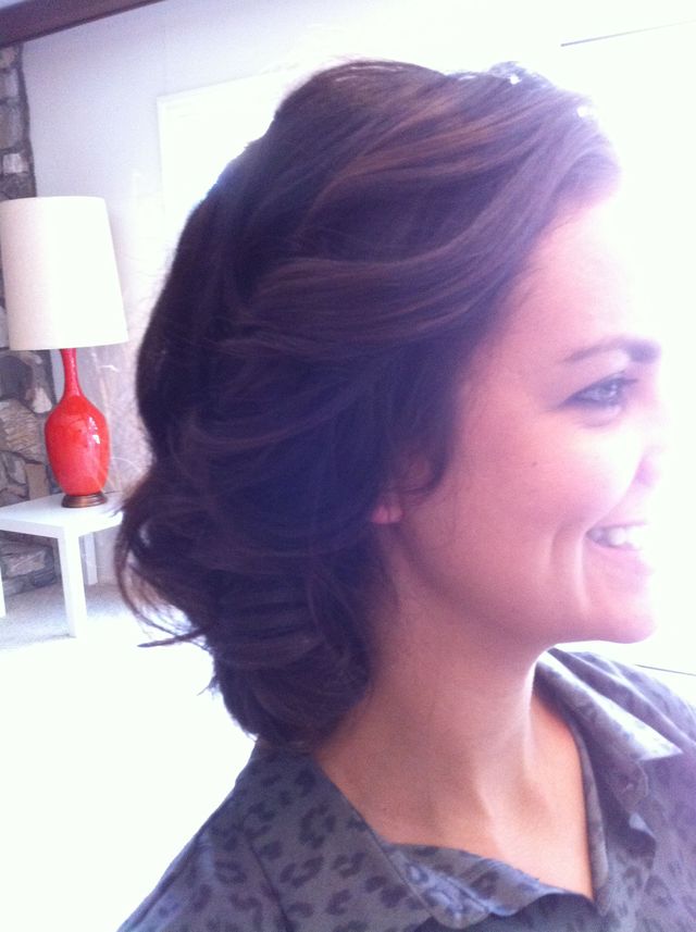 bridal hair
