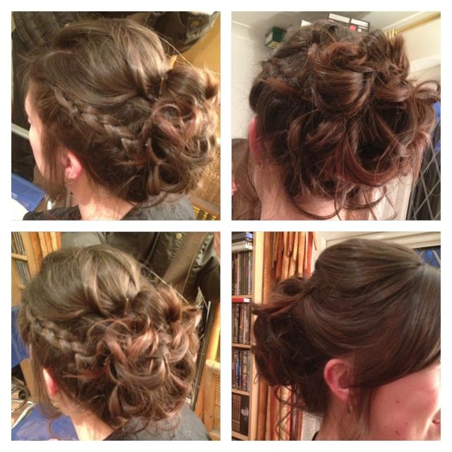 bridal hair
